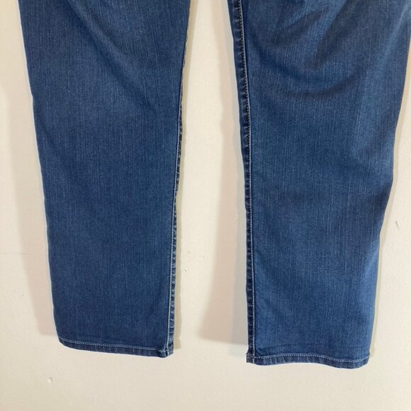 Cabi Jeans Capris Denim Mid-Rise Cotton Blend Stretch 5 Pockets Blue SZ 4 - Picture 6 of 9